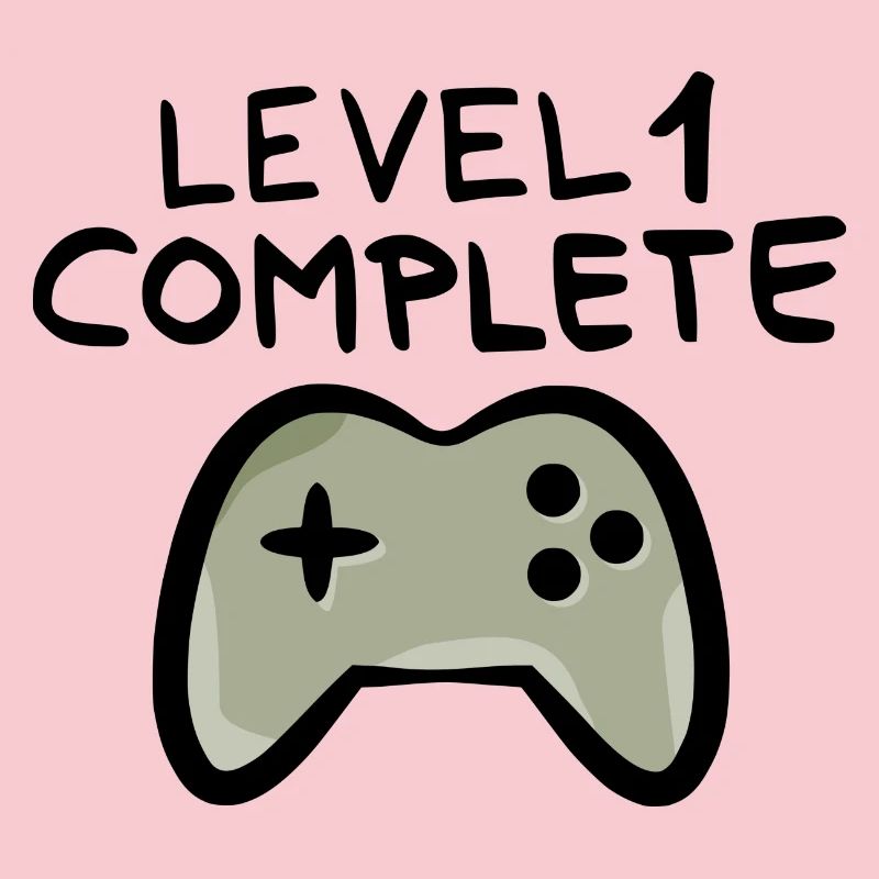 Level 1 complete 1 birthday game console