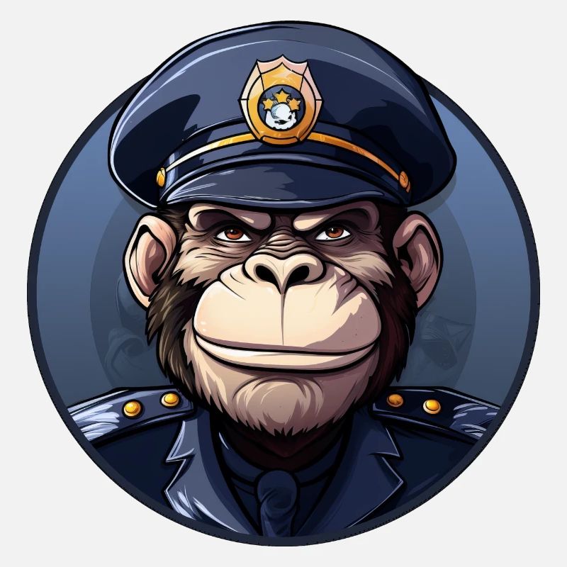 Monkey Policewoman