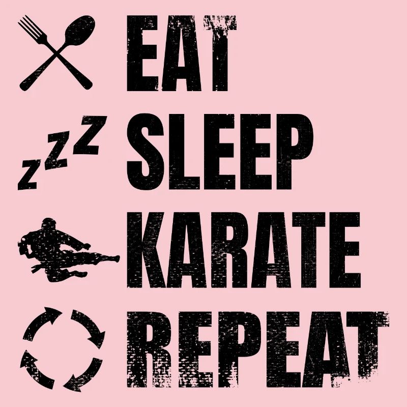 Routine de karatéka
