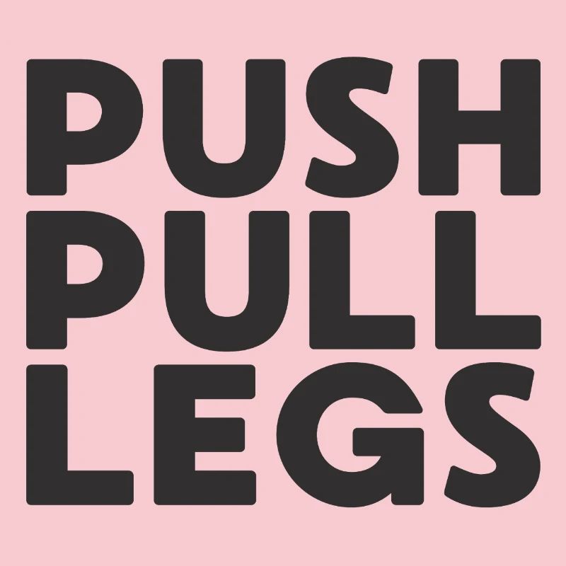 Push Pull Beine Repeat Trainingssplit