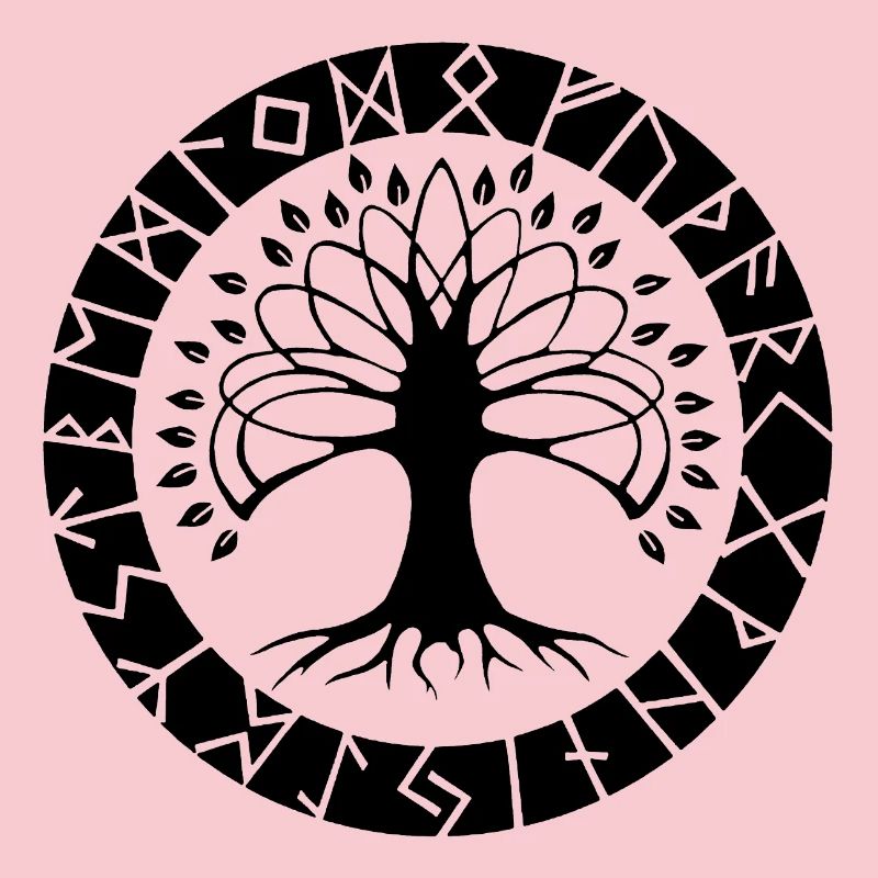 Black Runic Tree