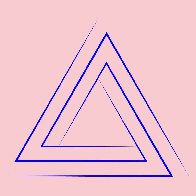 Geometric triangular nesting