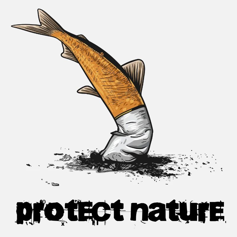 Naturschutz Gewässerschutz Zigarette