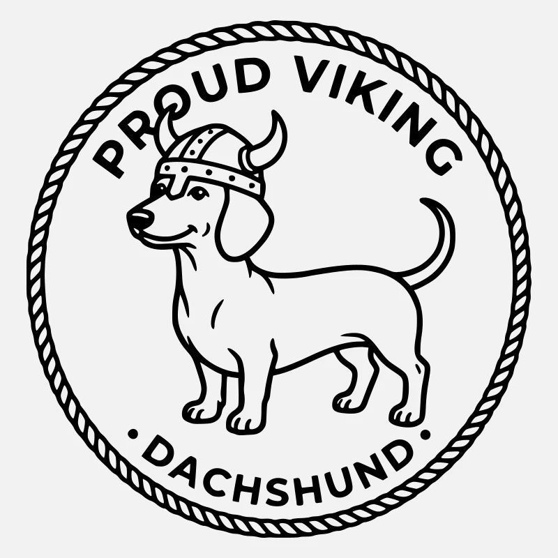 Fierté viking teckel