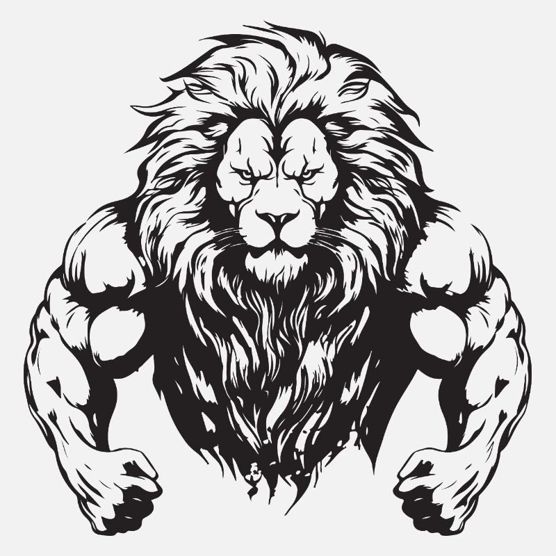 Muscles Lion