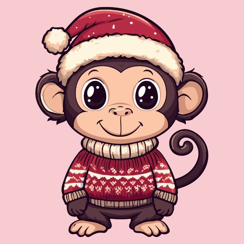 Monkey Christmas Comic