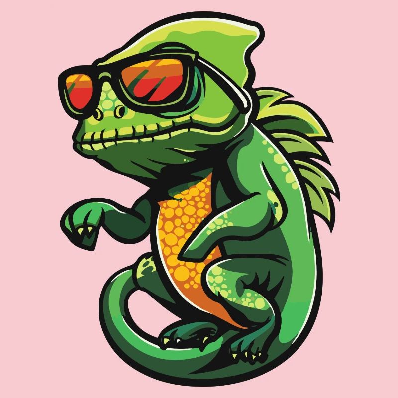 Chameleon Comic Cool
