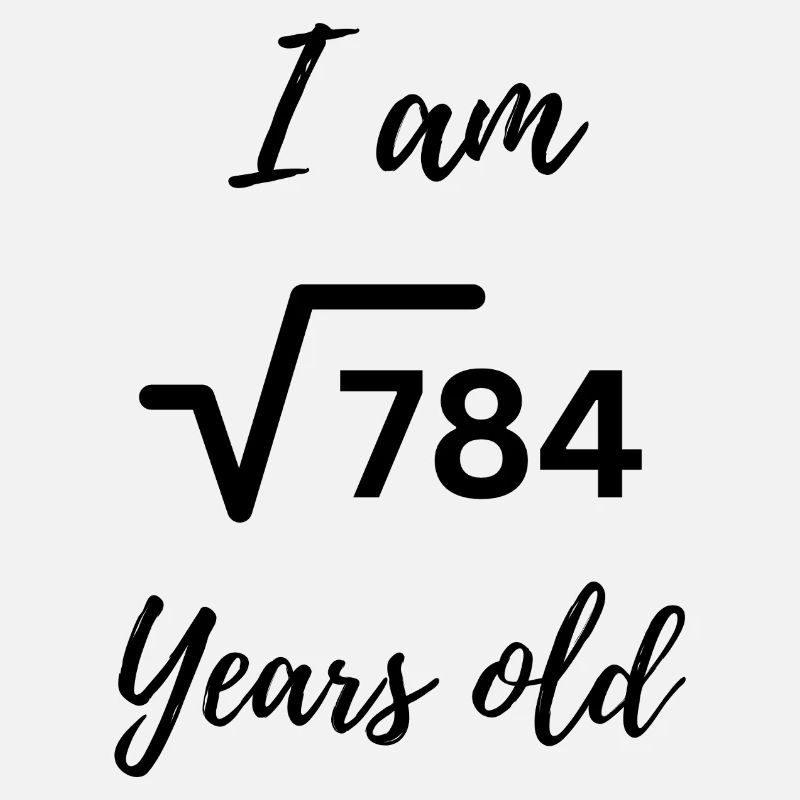 28 ans – Conception moderne d’un numéro d’anniversaire