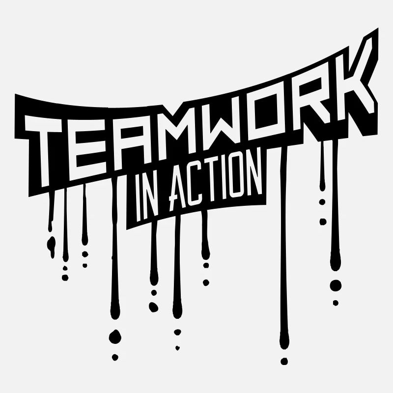 tropfen graffiti stempel crew teamwork cool design