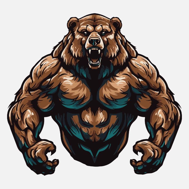 Muscles du grizzli