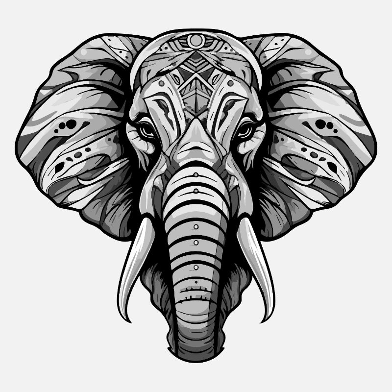 Tête d’éléphant