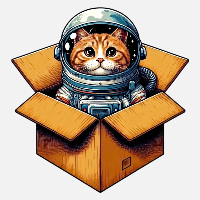 Astronaut Katze