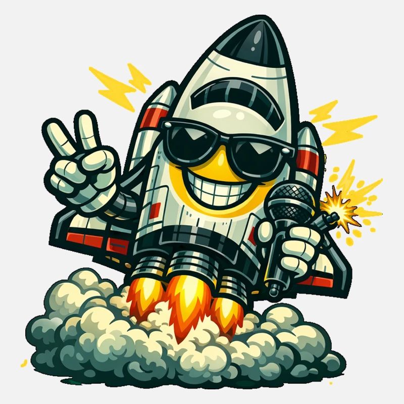 Canard Fusée Spatiale avec Micro
