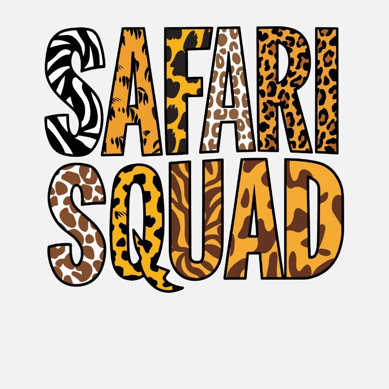 Safari Squad Adventurous Animal Patterns