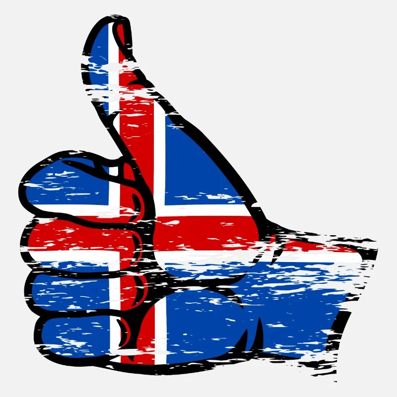 Drapeau de l’Islande Tout effacer l’icône utilisée