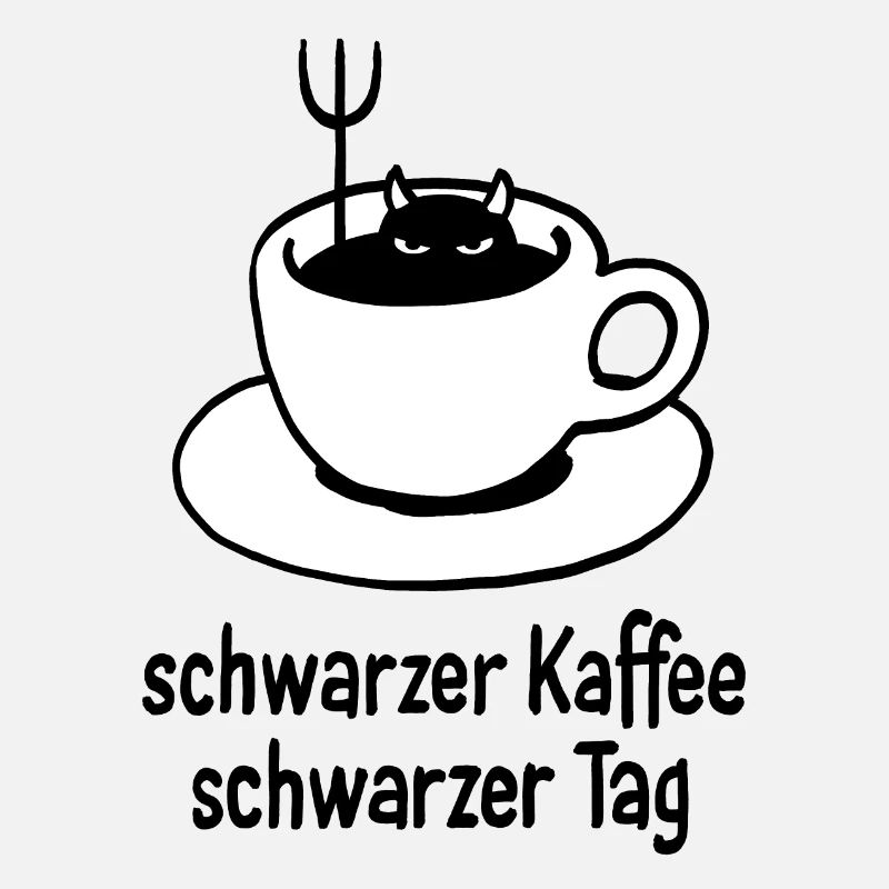 schwarzer Kaffee – schwarzer Tag
