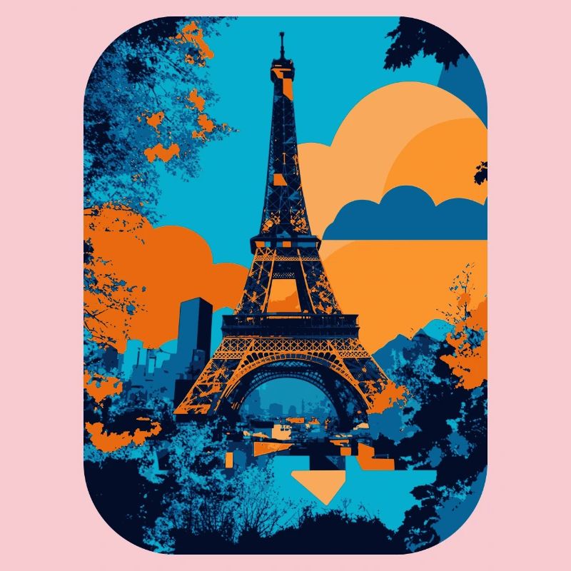 Eiffel Tower - Minimalist 🗼