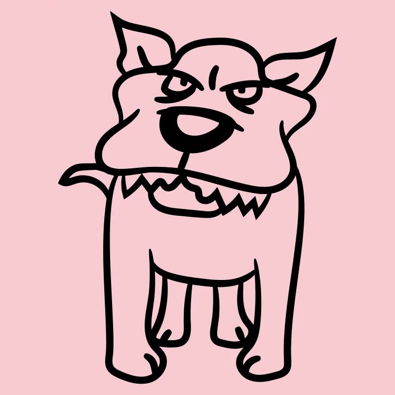 Dog, Monster, Evil, , Wolf, Sharp Teeth