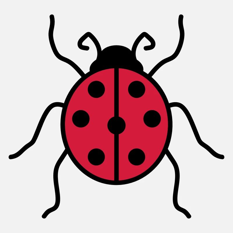 coccinelle petit mignon mignon coléoptère red dot