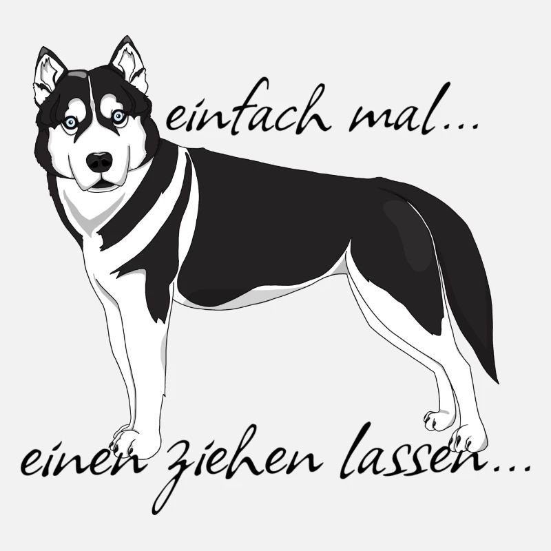 Husky "einfach mal einen ziehen lassen..."