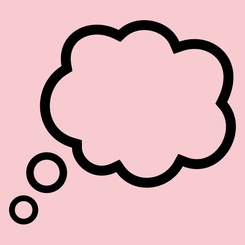 Thinking Bubble Comic Pensée Bulle Bulle Pensées