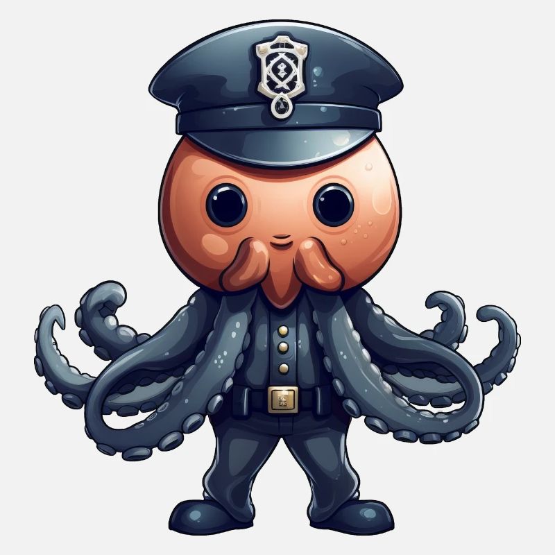 Policière calmar