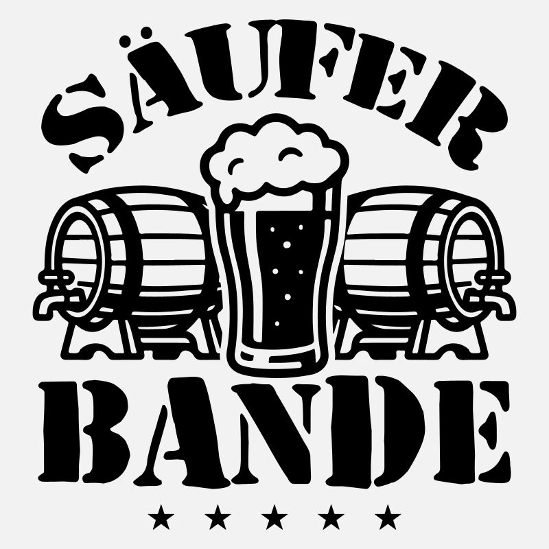 Säufer Bande Bier
