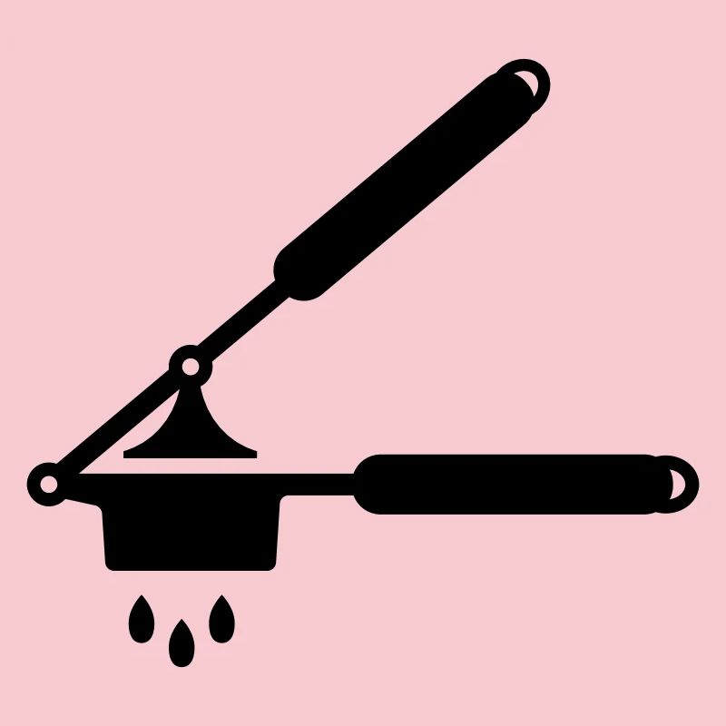 Knoblauch Presse oder Spätzle Presse