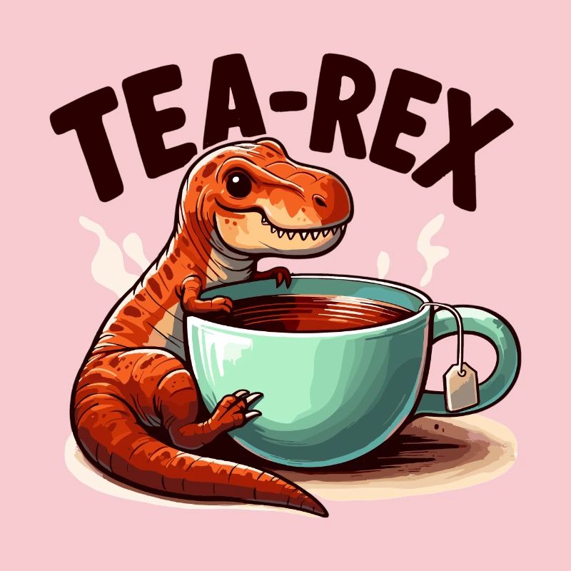 Tee Rex Tee-Rex Teetrinker Geschenk