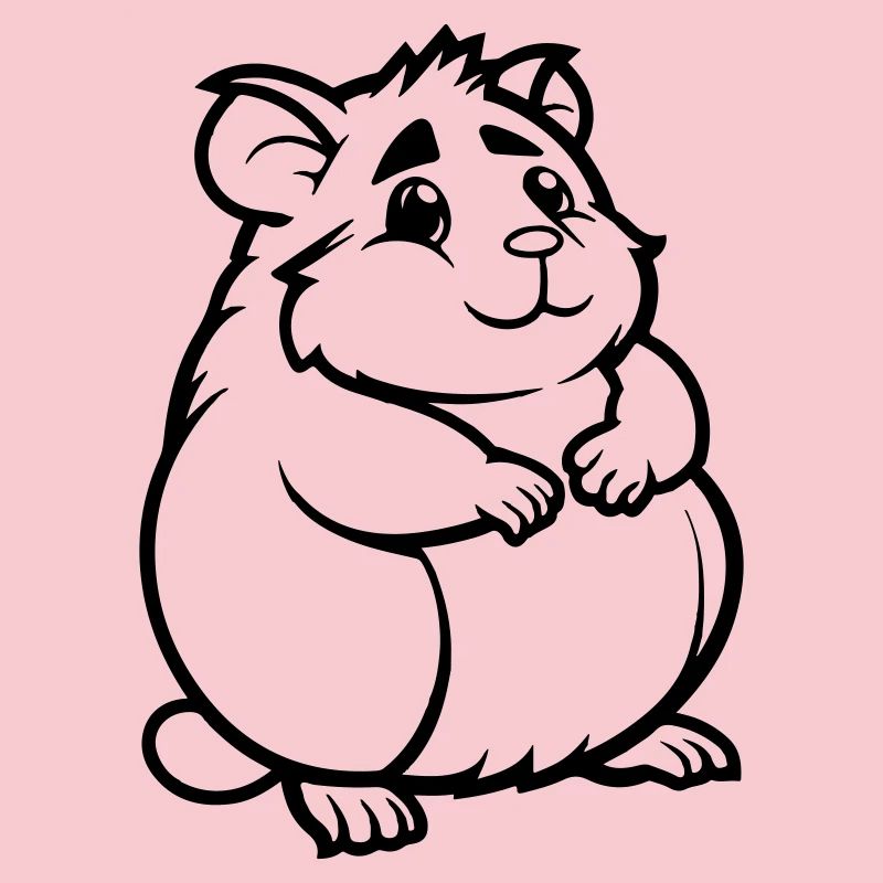 Hamster Comic Animal