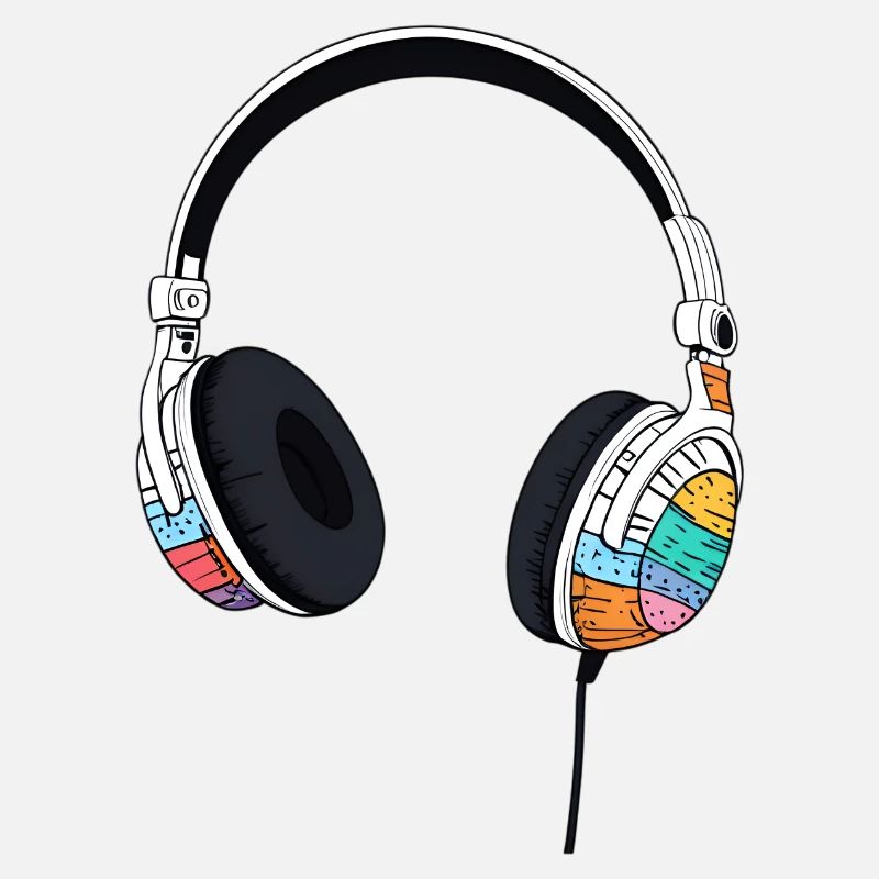 Kophörer Headset Comic Style
