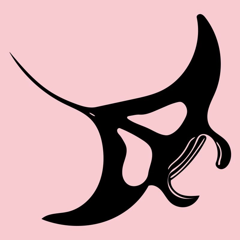 Manta Rochen Vector