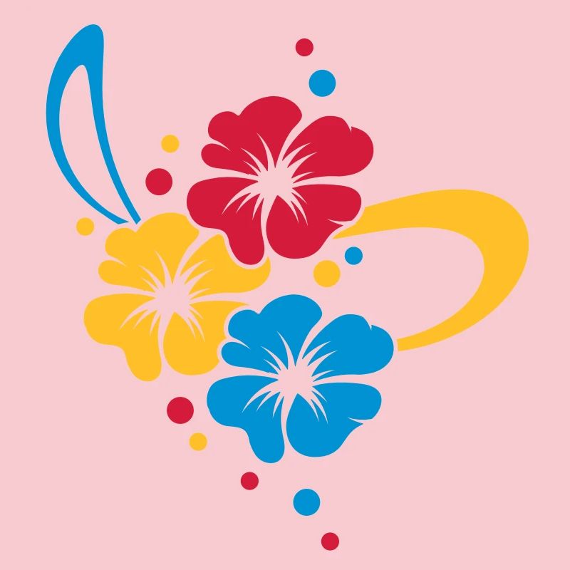 Bouquet de fleurs avec ruban
