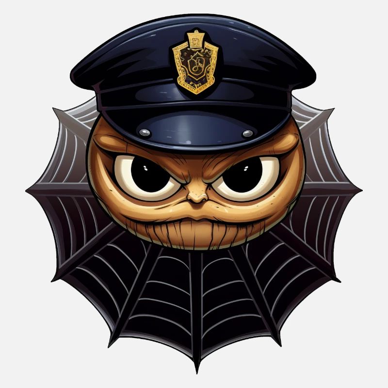 Spinnen Polizei