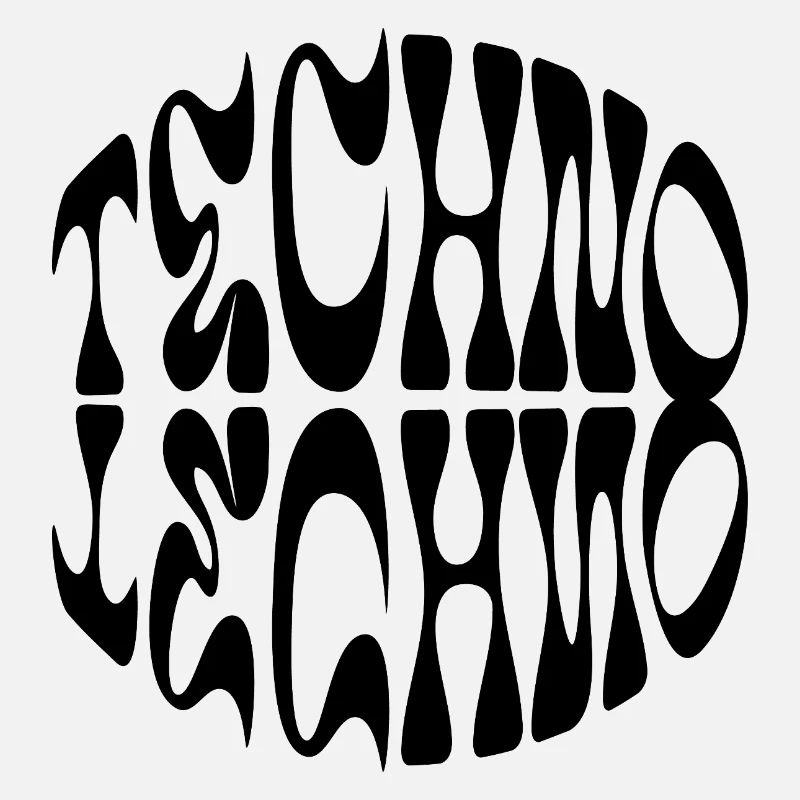 Conception de logo Techno liquid