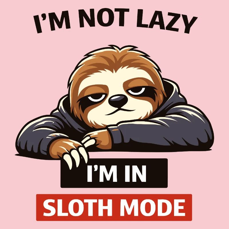 Sloth Mode: Not Lazy Graphic Tee