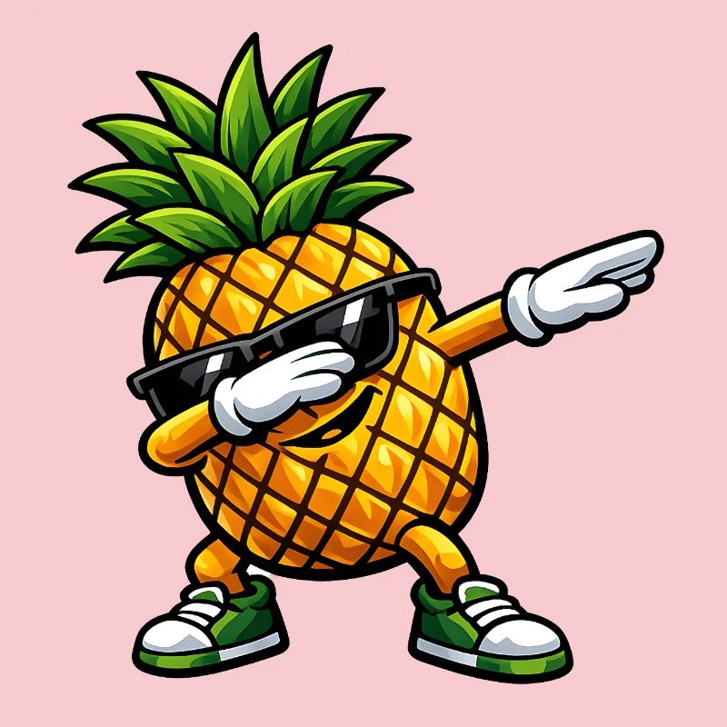 Dabbing pineapple