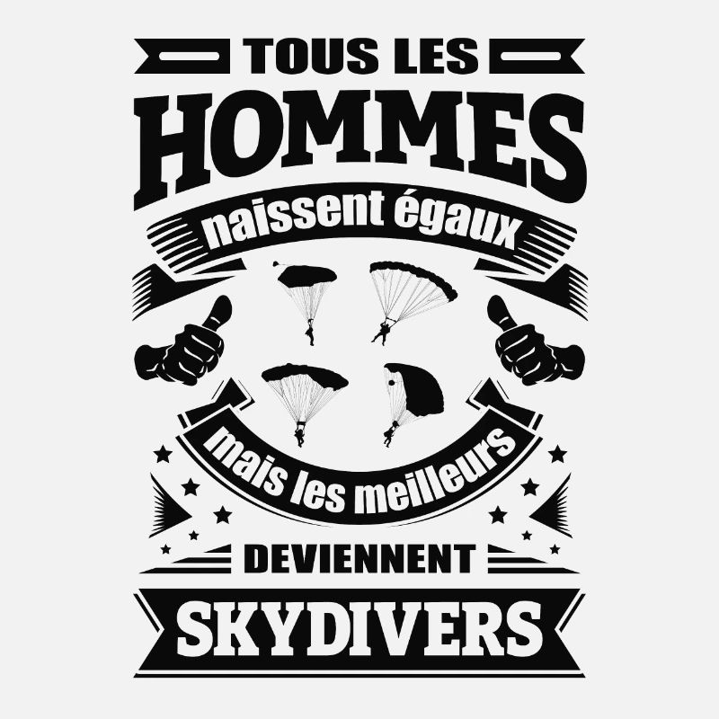 LES MEILLEURS HOMMES DEVIENNENT SKYDIVERS