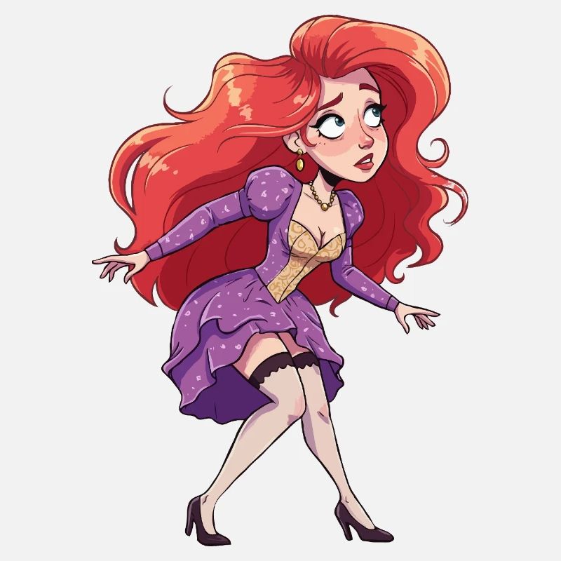 Femme rousse