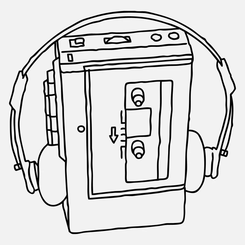 WALKMAN cassette recorder