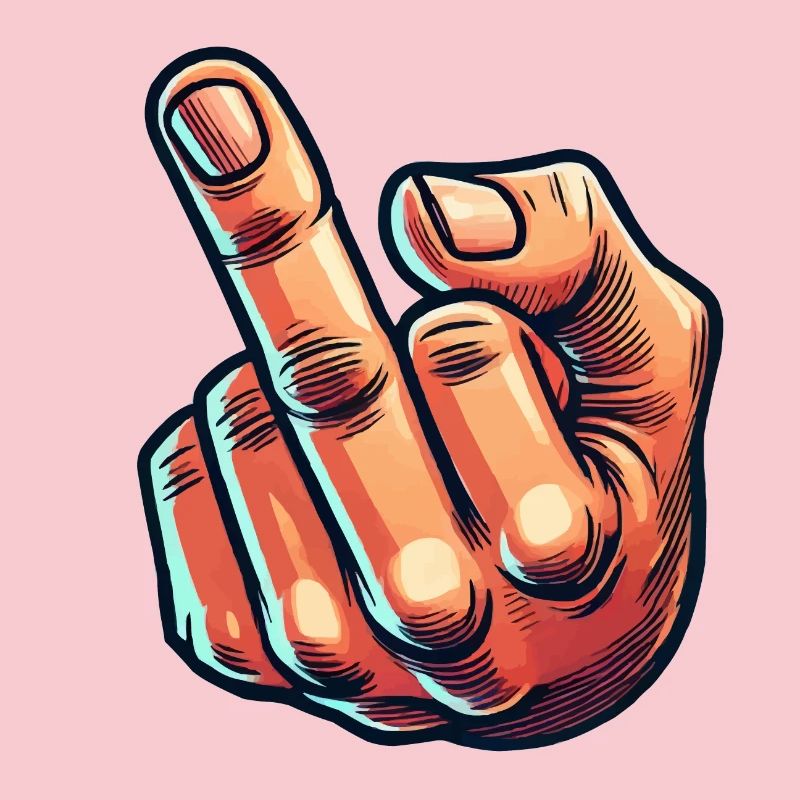 Middle finger