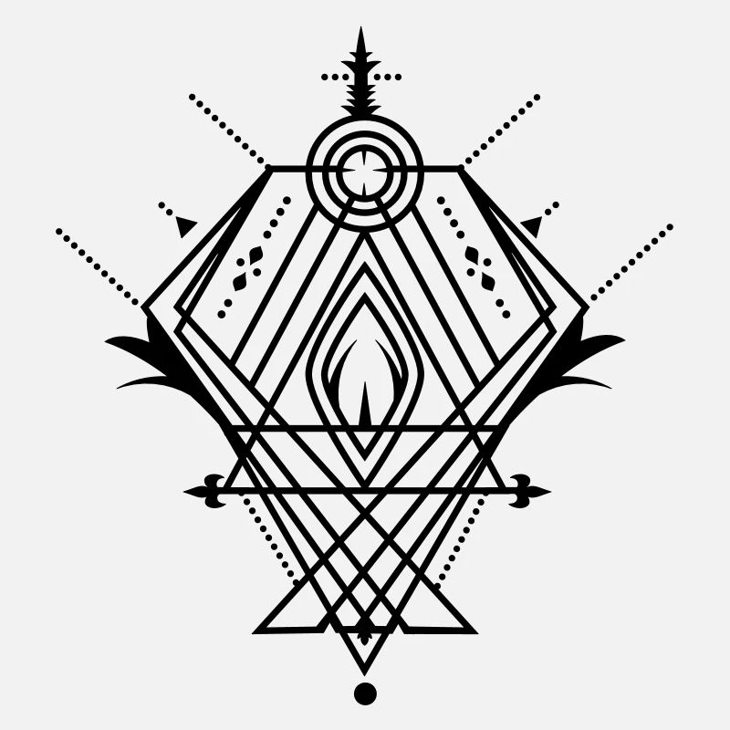 A mystical symbol