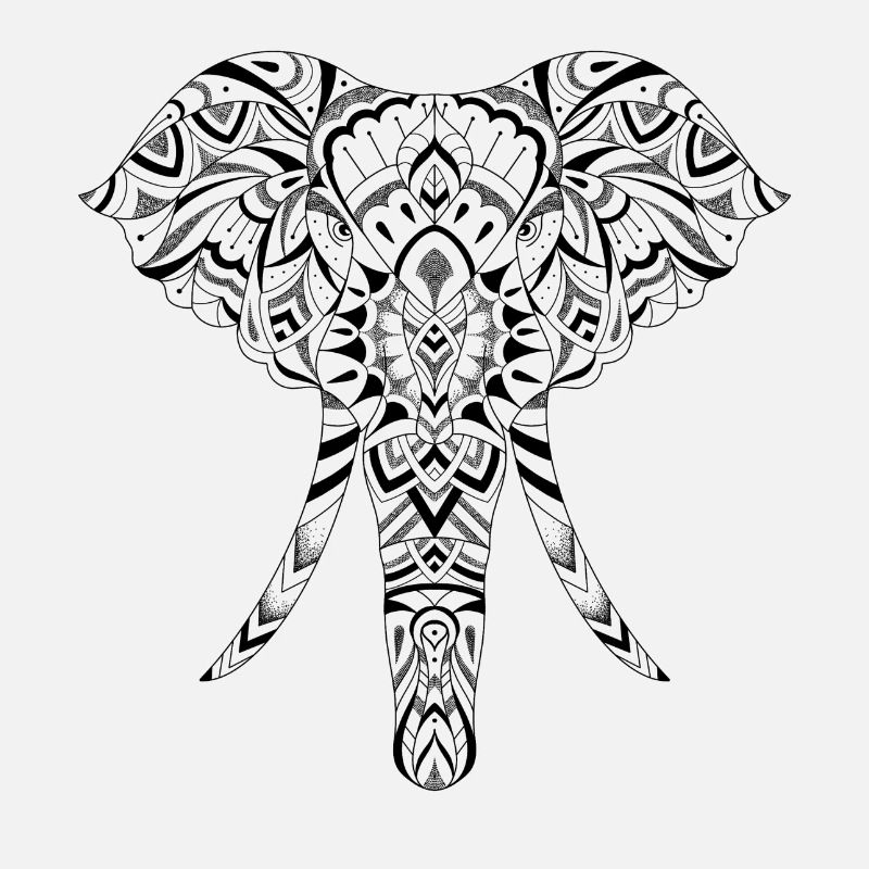 Éléphant graphique