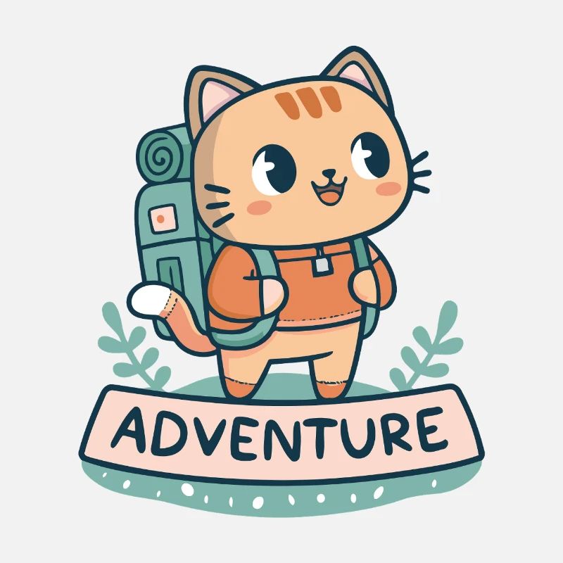 Chat Explorateur Sac à Dos
