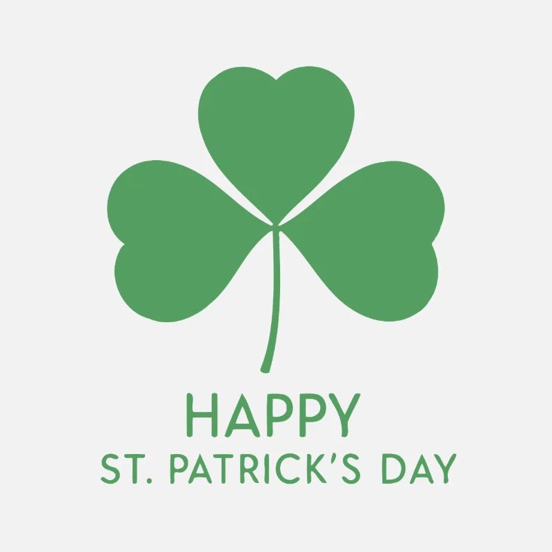 Trèfle Vert Saint Patrick