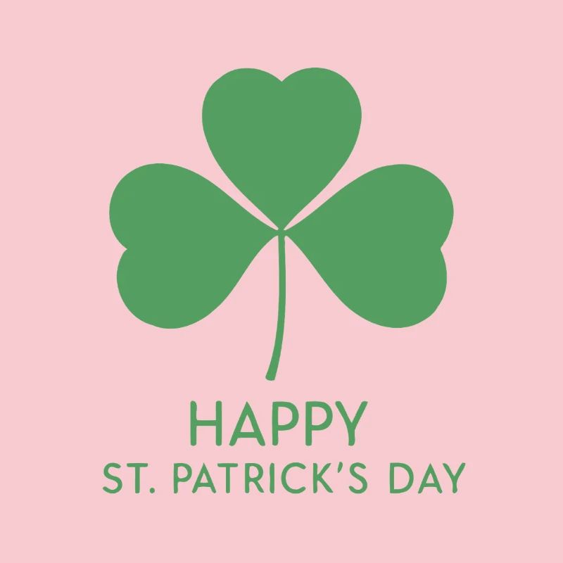 Trèfle Vert Saint Patrick