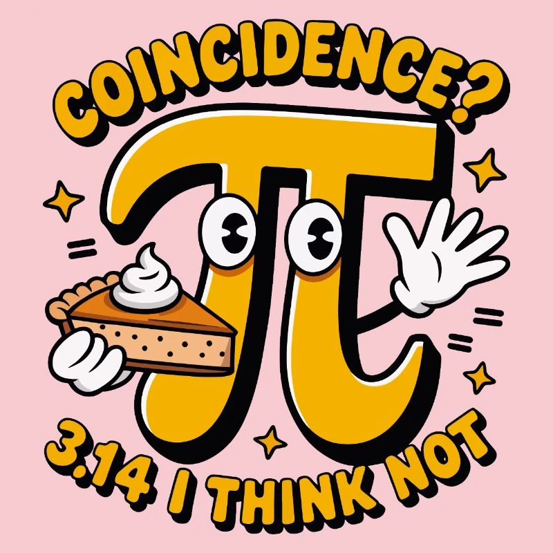 Pi Day Coincidence 3.14 Math Cake Design