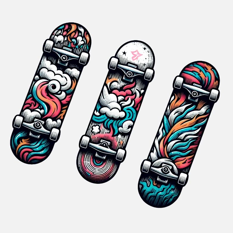 Trois Skateboard, Trio De Fun