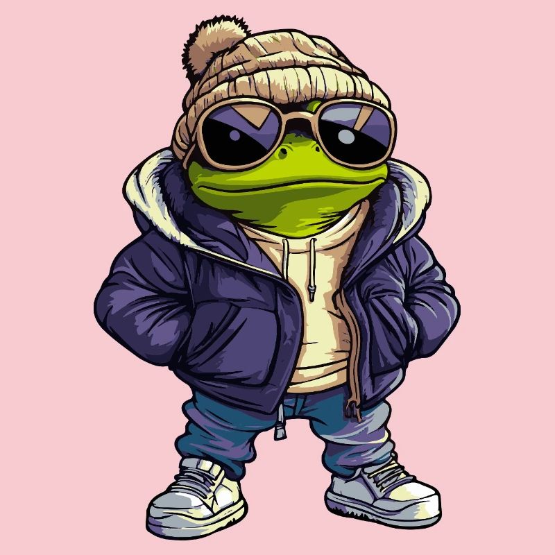 Frog Cool Comic