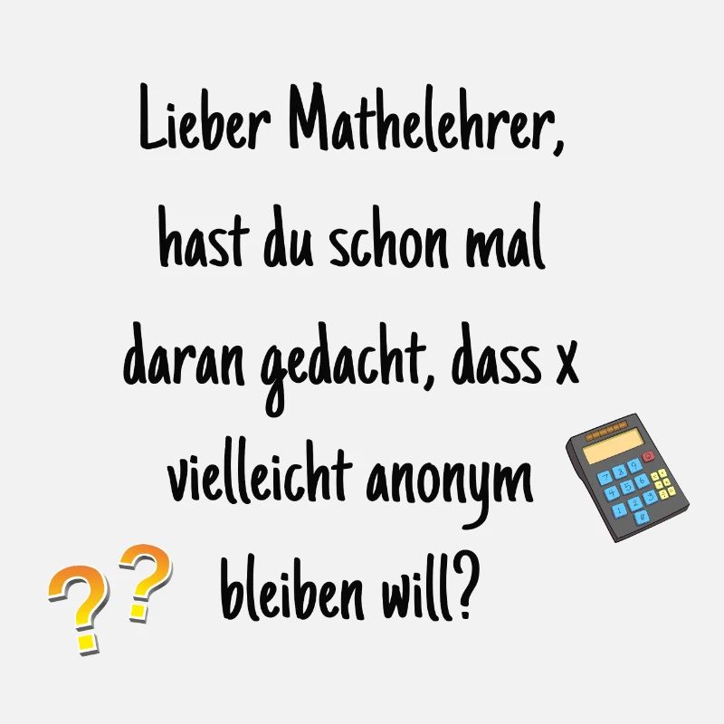 Mathelehrer Spruch Rechnen Mathe Geschenk